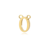 Moment 18K Gold Number Charm